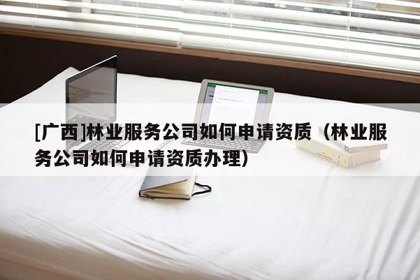 [廣西]林業(yè)服務公司如何申請資質(zhì)（林業(yè)服務公司如何申請資質(zhì)辦理）