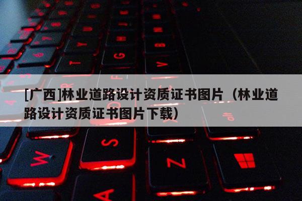 [廣西]林業(yè)道路設(shè)計資質(zhì)證書圖片（林業(yè)道路設(shè)計資質(zhì)證書圖片下載）