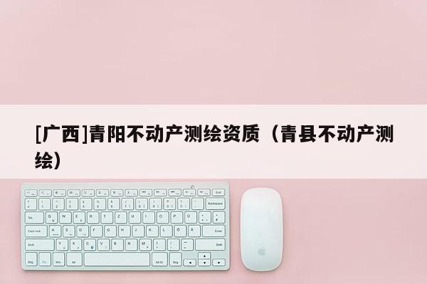 [廣西]青陽不動(dòng)產(chǎn)測(cè)繪資質(zhì)（青縣不動(dòng)產(chǎn)測(cè)繪）