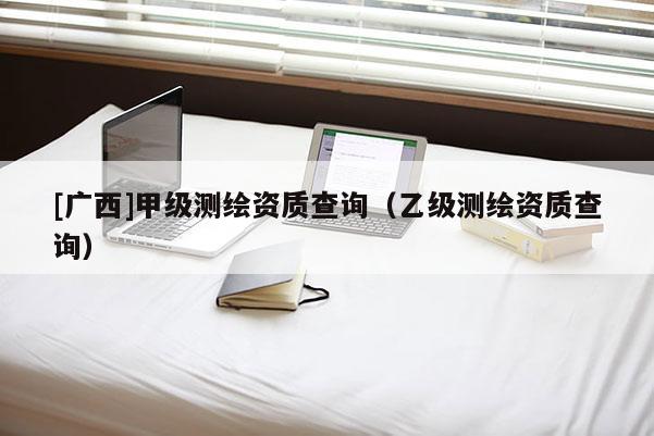 [廣西]甲級測繪資質(zhì)查詢（乙級測繪資質(zhì)查詢）