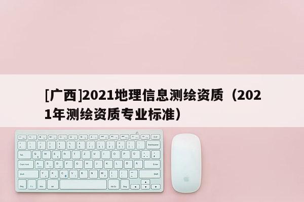 [廣西]2021地理信息測繪資質(zhì)（2021年測繪資質(zhì)專業(yè)標(biāo)準(zhǔn)）