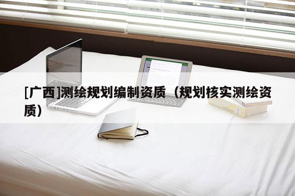 [廣西]測(cè)繪規(guī)劃編制資質(zhì)（規(guī)劃核實(shí)測(cè)繪資質(zhì)）